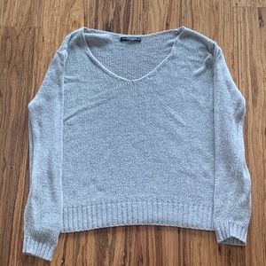 Gray Brandy Melville Overtop Sweater